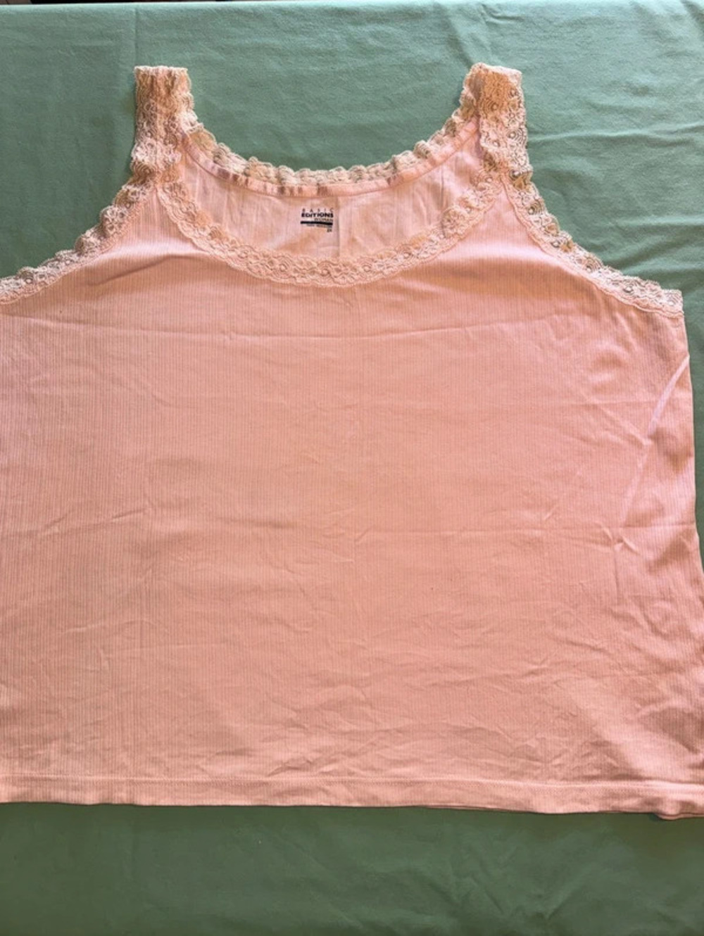 Women’s Basic Editions Cami with lace